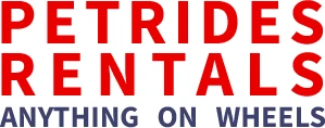 Petrides Rentals - Anything on Wheels logo